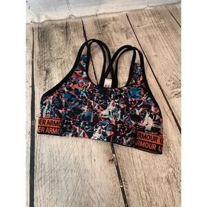 UNDER ARMOUR Girl’s Multicolor Sports Bra / Size: Youth Small
